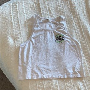 VS PINK cropped tank